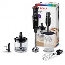 Bosch MS61B6170 ErgoMixx Batidora de Mano 1000W Negro + Accesorios en PcComponentes