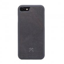 Woodcessories Bumper Case Stone Funda de Piedra Negro Volcán para iPhone 7/8 en PcComponentes