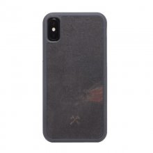 Woodcessories Bumper Case Stone Funda de Piedra Negro Volcán para iPhone X/XS en PcComponentes