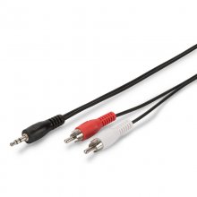 Digitus Cabo de Áudio Estéreo Jack 3.5mm/2x RCA 1.5m en PcComponentes