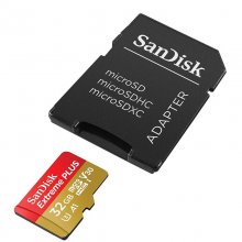 SanDisk Extreme Plus MicroSDHC 32GB Clase 10 U3 V30 UHS-I en PcComponentes