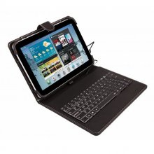 SilverHT Funda Universal con Teclado MicroUSB Negra para Tablets de 9" - 10.1" en PcComponentes