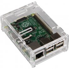 Joy-It RB-Case+01 Carcasa Acrílica Transparente para Raspberry B +/2B/3 en PcComponentes