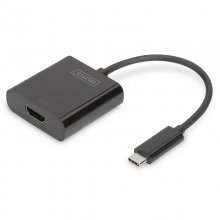 Digitus Adaptador USB Type-C a HDMI 4K/30Hz Negro en PcComponentes
