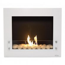 Purline BESTBIO DESIGN W Limited Edition Lareira Eléctrica de Parede 2000W Branco en PcComponentes