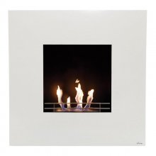 Purline Febe Biochimenea de Suelo Hasta 3kW Blanco