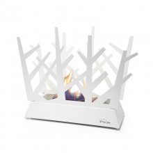 Purline Dafne W Biochimenea de Sobremesa Hasta 2kW Blanco