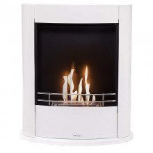 Purline Tantalo Biochimenea de Suelo 2.5kW Blanco