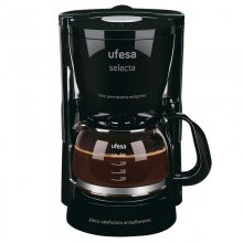 Ufesa CG7212 Selecta Cafetera de Goteo 6 Tazas 0.65L 600W Negro en PcComponentes