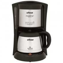 Ufesa CG7236 Avantis Termo Cafetera de Goteo 1L 800W Negra/Inox en PcComponentes