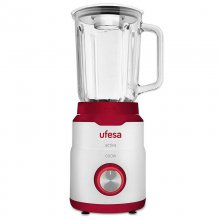 Ufesa BS4790 Activa Batidora de Vaso 1.5L 600W Blanco/Rojo en PcComponentes
