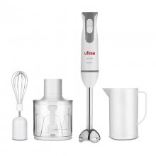 Ufesa BP4552 Activa Batidora de Mano 600W Blanco/Gris en PcComponentes