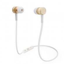 Unotec Nueboo Auriculares Bluetooth Blanco/Dorado Reacondicionado en PcComponentes