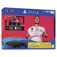Sony PlayStation 4 Slim 1TB Negra + FIFA 20 Ultimate Team + PS Plus 14 Dias en PcComponentes