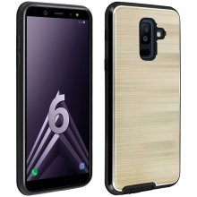 Avizar Funda Protectora de Aluminio y Silicona Dorada para Samsung Galaxy A6 en PcComponentes