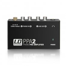 LD Systems PPA2 Pré-amplificador e Equalizador Analógico para Gira-Discos en PcComponentes