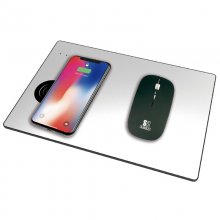 Subblim Wireless Charger Aluminum Alfombrilla con Carga Inalámbrica 10W Plata en PcComponentes