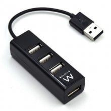 Ewent Mini-Hub 4 Puertos USB 2.0 en PcComponentes