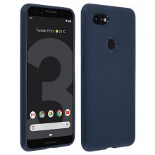 Avizar Funda Protectora de Silicona Azul Oscuro a Rayas para Google Pixel 3 XL en PcComponentes