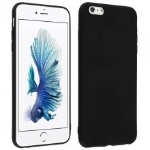 Avizar Funda Protectora de Silicona Flexible Negro Mate para iPhone 6 Plus, iPhone 6S Plus en PcComponentes