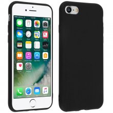 Avizar Funda Protectora de Silicona Negra Mate Ultrafina para iPhone 7 / iPhone 8 en PcComponentes
