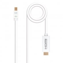 Nanocable Cabo Conversor Mini DisplayPort para HDMI 2m en PcComponentes