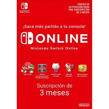 Nintendo Switch Online Suscripción Individual 3 meses (90 Días) Nintendo eShop en PcComponentes