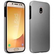 Avizar Funda Protectora de Silicona y Policarbonato 360º Plateada para Samsung Galaxy J5 2017 en PcComponentes