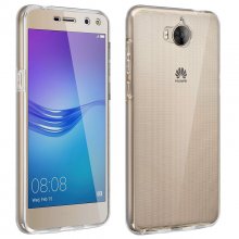 Avizar Funda Protectora de Silicona y Policarbonato Transparente para Huawei Y6 2017 en PcComponentes