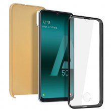Avizar Funda Protectora de Policarbonato y Silicona Protección 360º Dorada para Samsung Galaxy A5 2017 en PcComponentes