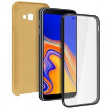 Avizar Funda Protectora de Siligona y Policarbonato Dorada para Samsung Galaxy J4 en PcComponentes