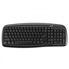 Genius KB-M225C Teclado Multimedia USB Negro en PcComponentes