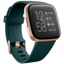 Fitbit Versa 2 Verde Esmeralda/Rosa Reacondicionado en PcComponentes