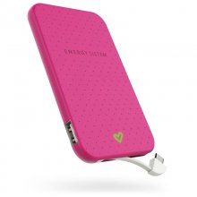 Energy Sistem Extra Battery PowerBank 2500mAh Fucsia en PcComponentes