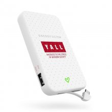 Energy Sistem 5000 Yall Edition PowerBank 5000mAh Blanca en PcComponentes