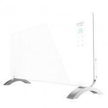 Cecotec Ready Warm 6750 Crystal Connection Radiador Eléctrico Wi-Fi 2000W Blanco en PcComponentes