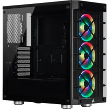 Corsair iCUE 465X RGB Cristal Templado USB 3.0 Negra en PcComponentes