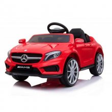 Ataa Cars Coche Eléctrico con Licencia Mercedes GLA AMG 12V Rojo