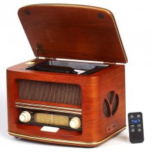 Camry CR 1109 Radio Retro de Madera CD/MP3/USB en PcComponentes