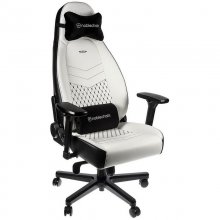 Noblechairs Icon Cuero PU Silla Gaming Negra/Blanca en PcComponentes