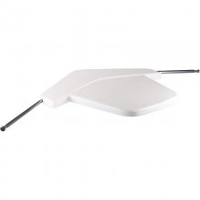 Metronic Antena Exterior para Caravana UHF/VHF/FM/34dB Branca en PcComponentes