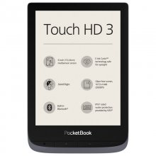 PocketBook Touch HD 3 eReader 6" 16GB Gris Reacondicionado en PcComponentes