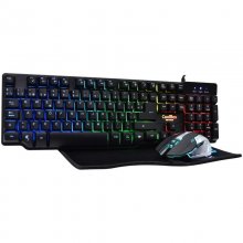 CoolBox DeepTeam V.2 Combo Gaming Teclado + Ratón + Alfombrilla en PcComponentes