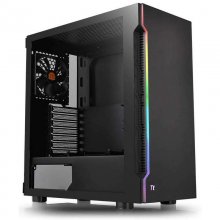 Thermaltake H200 TG RGB Cristal Templado USB 3.1 Negra en PcComponentes