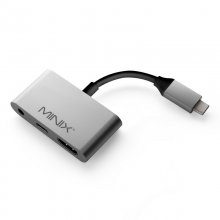Minix NEO-C-HAGR Adaptador USB-C a HDMI + 3.5mm Audio Jack en PcComponentes