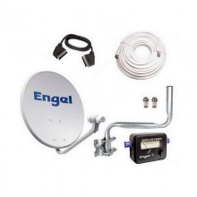 Engel Kit Satélite Antena 60cm + LNB + Satfinder + Accesorios en PcComponentes