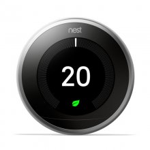 Nest Learning Thermostat 3ª Geração Termostato Inteligente Aço Inoxidável en PcComponentes
