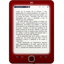 Woxter Scriba 195 Paperlight eReader 6" 4GB Rojo en PcComponentes