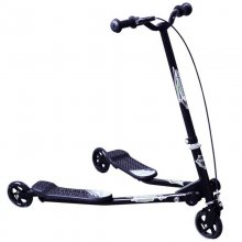 HomCom Scooter Speeder Patinete de 3 Ruedas Negro en PcComponentes