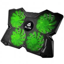 Klim Wind Base Refrigeradora para Portátil hasta 16" Negra/Verde en PcComponentes